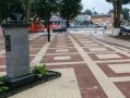 В Людинове благоустроили территорию у площади Победы