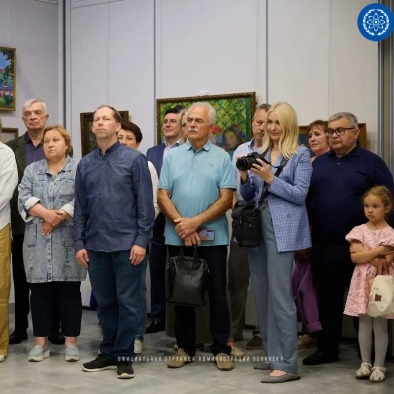 В Обнинске открылась выставка русских художников В Обнинске открылась выставка русских художников