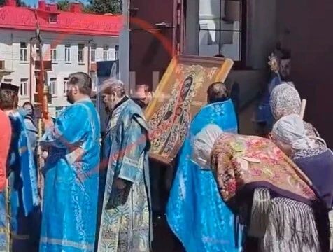 В Боровск прибыла икона Калужской Божией Матери