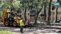 На улице Чичерина начался ремонт дорожного полотна