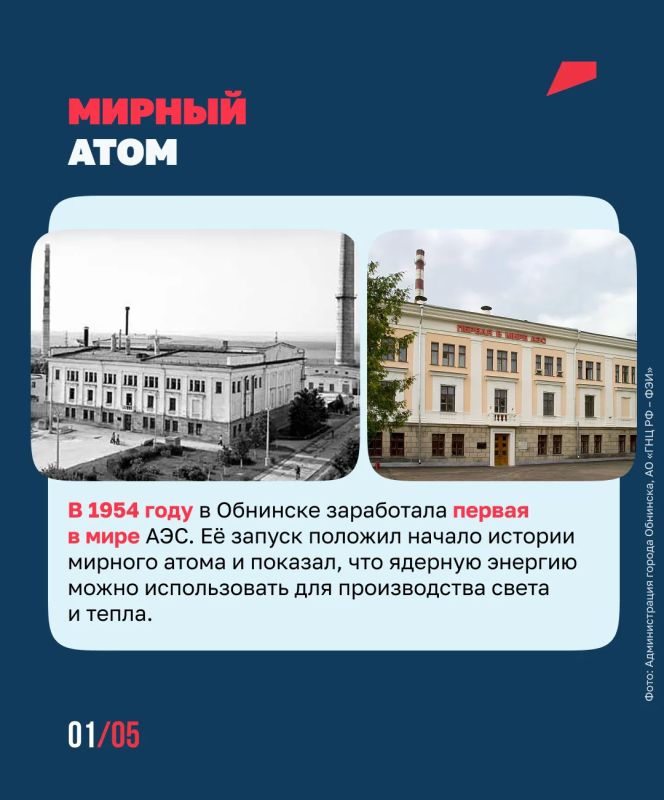 70 лет Обнинску — родине больших открытий 70 лет Обнинску — родине больших открытий