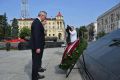 Калужская делегация возложила цветы к Вечному огню на Монументе Победы в Минске