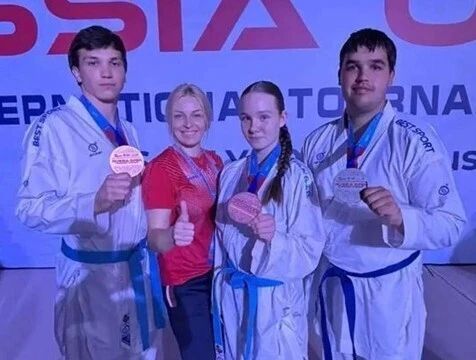 Калужские каратисты завоевали три медали международного турнира