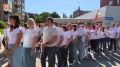 Строители Калужской области присоединились к всероссийскому флешмобу «Россия в созидании: от Калининграда до Камчатки»