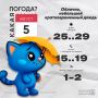 Доброе утро, калужане!. Сегодня синоптики обещают облачную погоду с небольшим кратковременным дождем