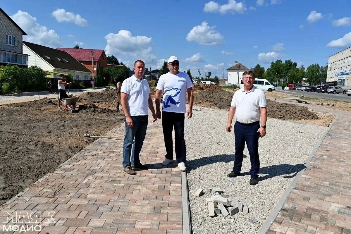 Обновленный сквер на Чистовича откроется в Малоярославце ко Дню знаний