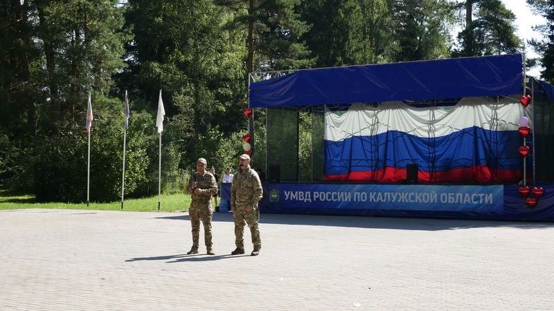 Заместитель начальника УМВД принял участие в закрытии летней смены в детском лагере «Русичи» МВД России