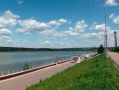 Нижний променад на набережной Яченского водохранилища озеленят