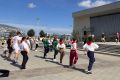 Росгвардейцы зарядились бодростью у музея космонавтики в Калуге