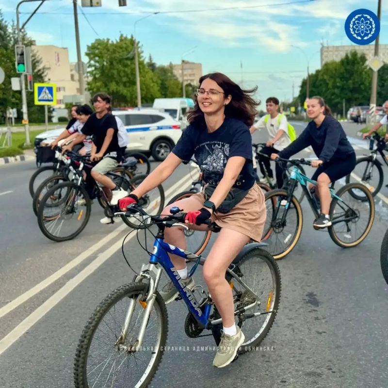 В Обнинске состоялся велопробег GrandLine В Обнинске состоялся велопробег GrandLine