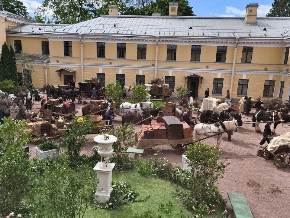 Калужане на съемках сериала "Война и мир" Калужане на съемках сериала "Война и мир"