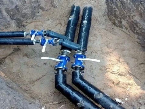 В Бабынинском районе завершена модернизация участков теплосетей