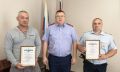 Калужанин и полицейский получили благодарственные письма руководителя следственного управления за спасение женщин от противоправных действий