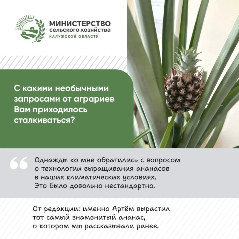Сегодня герой рубрики #Наши_лица — главный специалист отдела малых форм хозяйствования Артем Альбертович Титов Сегодня герой рубрики #Наши_лица — главный специалист отдела малых форм хозяйствования Артем Альбертович Титов