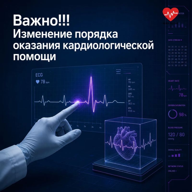 Важно! Для жителей Калужской области: изменение порядка оказания кардиологической помощи
