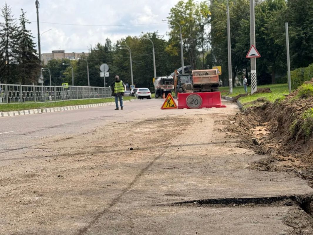 В Обнинске приступили к ремонту улицы Энгельса