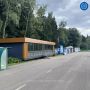 На лыжероллерной трассе установили павильон для переодевания