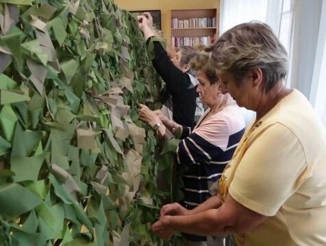 Калужан приглашают присоединиться к плетению маскировочных сетей