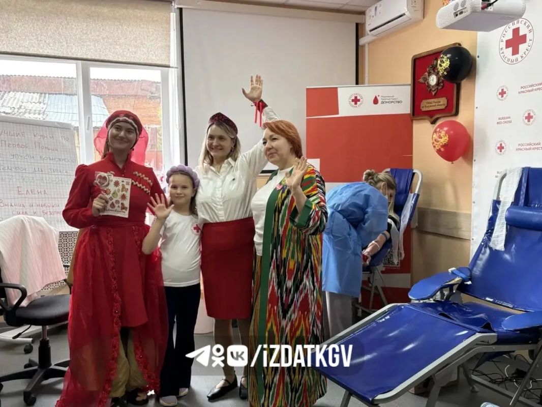 Акция «Код донора. Единство народов России» проходит в Калуге