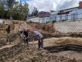 На месте бывшего книжного развала в Калуге идут археологические раскопки