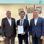 В министерстве спорта - почетные гость!