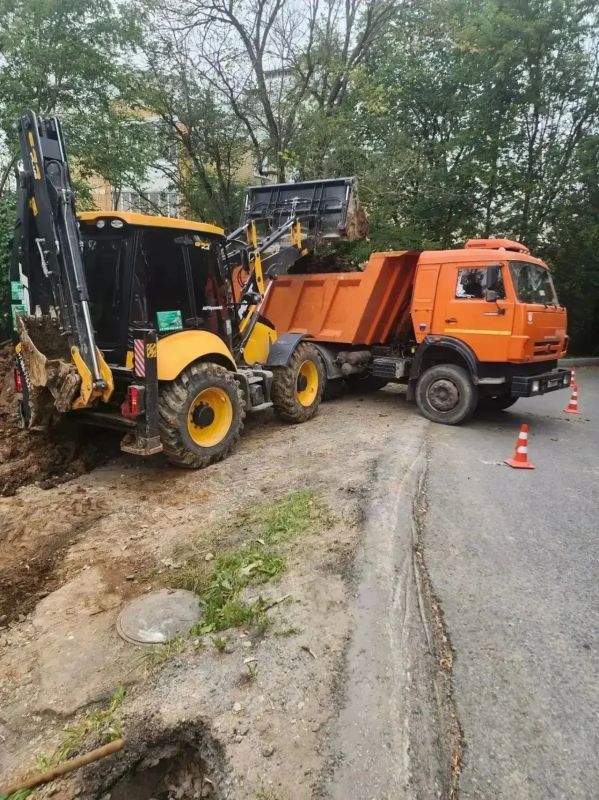 В Калуге капитально отремонтировали участок водопроводной сети