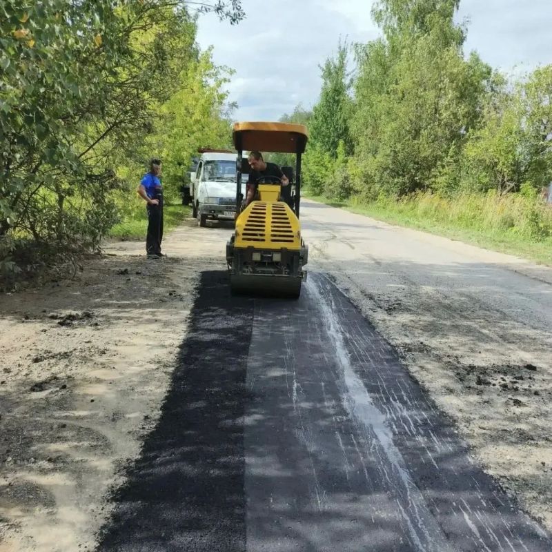 Делимся результатами дорожного ремонта в сельских населенных пунктах за август: Делимся результатами дорожного ремонта в сельских населенных пунктах за август: