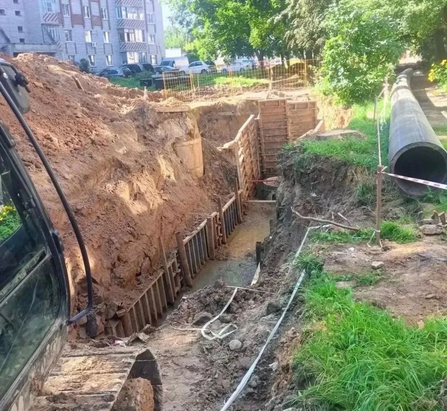 В Калуге завершается модернизация канализационного коллектора