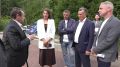 Депутат Госдумы Геннадий Скляр осмотрел стройплощадку больницы в Людинове