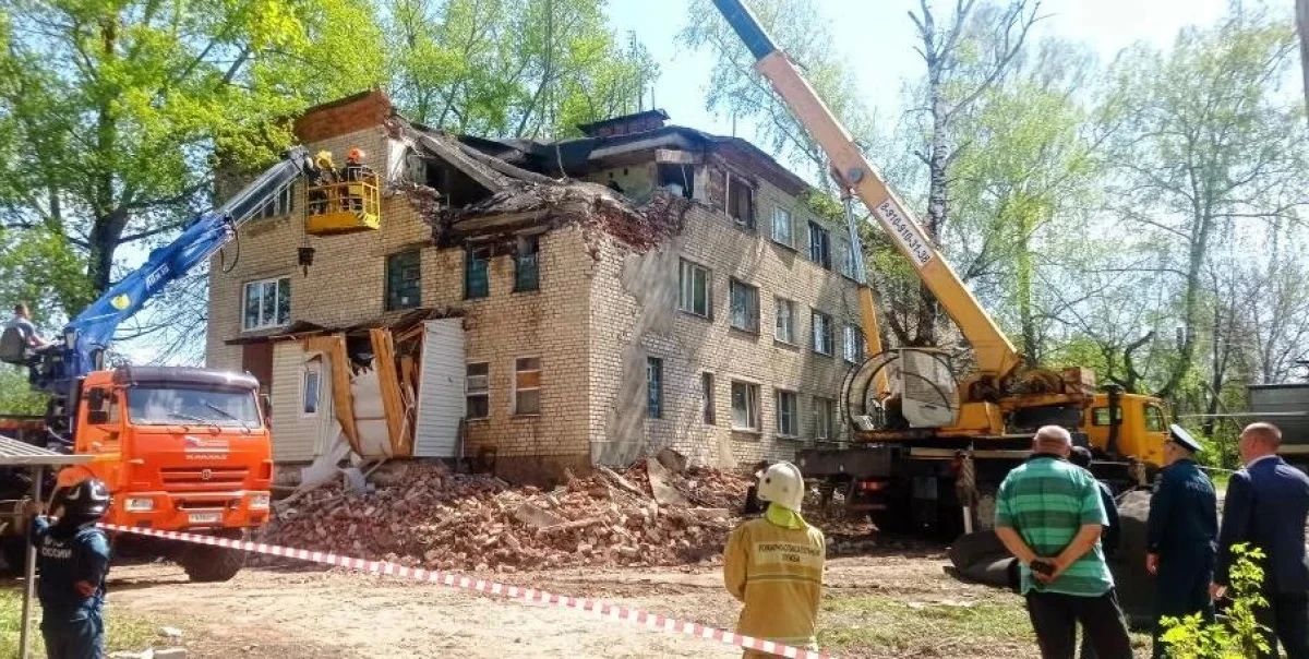 После взрыва газа в Малоярославце жители просят о помощи