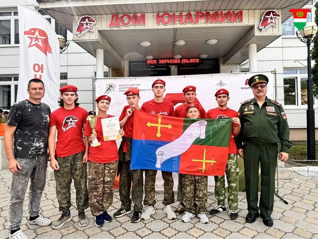 Калужские юнармейцы победили во всероссийском конкурсе