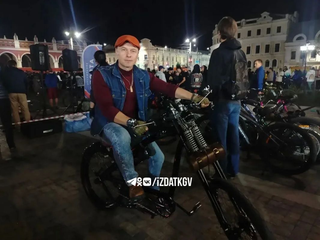 Ночной велопробег прошел в Калуге Ночной велопробег прошел в Калуге