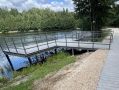 Прибрежную зону пруда благоустроили в Сосенском