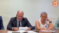 Министр строительства и ЖКХ Калужской области Вячеслав Лежнин провёл еженедельное совещание с руководителями подразделений и подведомственных учреждений
