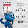 Доброе утро, калужане!. Сегодня синоптики обещают облачную погоду, без осадков