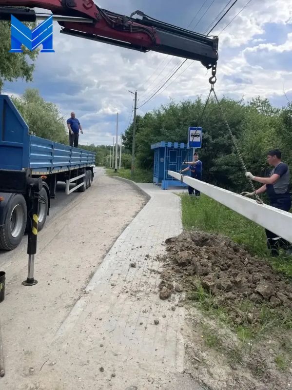 Для обеспечения безопасности на дорогах Калужской области продолжаем работу по установке уличного освещения Для обеспечения безопасности на дорогах Калужской области продолжаем работу по установке уличного освещения
