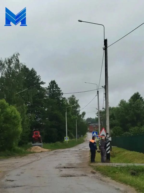 Для обеспечения безопасности на дорогах Калужской области продолжаем работу по установке уличного освещения Для обеспечения безопасности на дорогах Калужской области продолжаем работу по установке уличного освещения