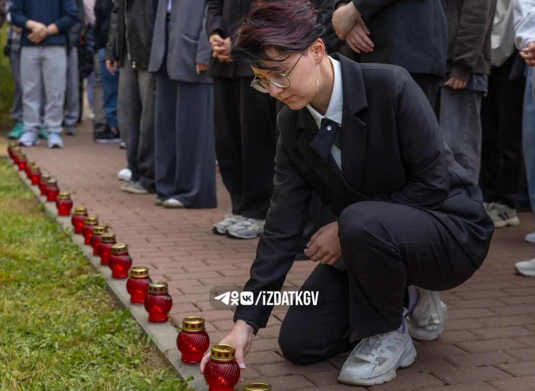 В КГУ прошла акция «Вместе против террора» В КГУ прошла акция «Вместе против террора»