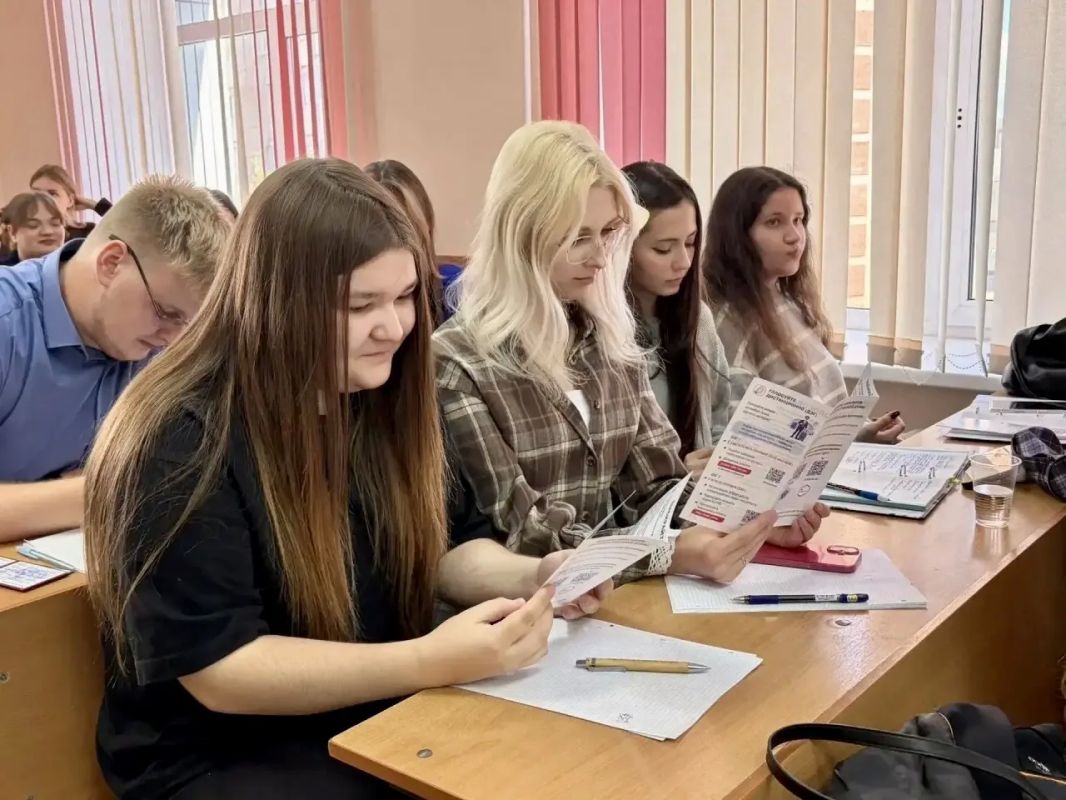 В Калужской области стартовало информирование студентов В Калужской области стартовало информирование студентов