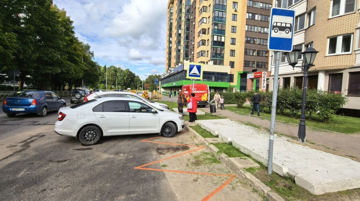 В Обнинске перенесли остановку на улице Калужской