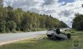 Водитель Lada Kalina устроил ДТП с «перевертышем»