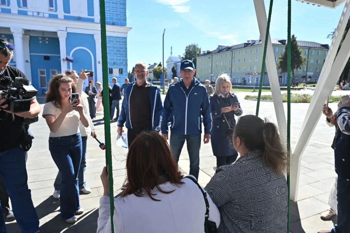 Губернатор проверил важные объекты в Людиновском округе Губернатор проверил важные объекты в Людиновском округе