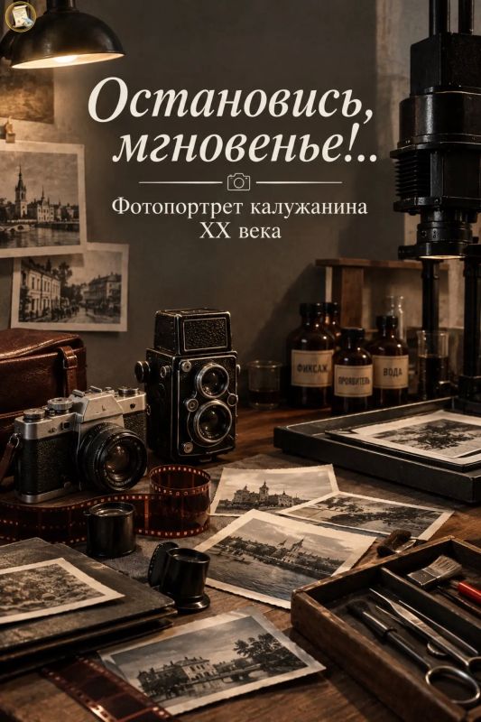 В Государственном архиве документов новейшей истории Калужской области открылась выставка «Остановись, мгновенье!