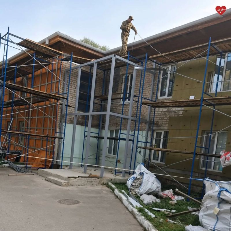 В Кондрово продолжается капитальный ремонт детской поликлиники В Кондрово продолжается капитальный ремонт детской поликлиники