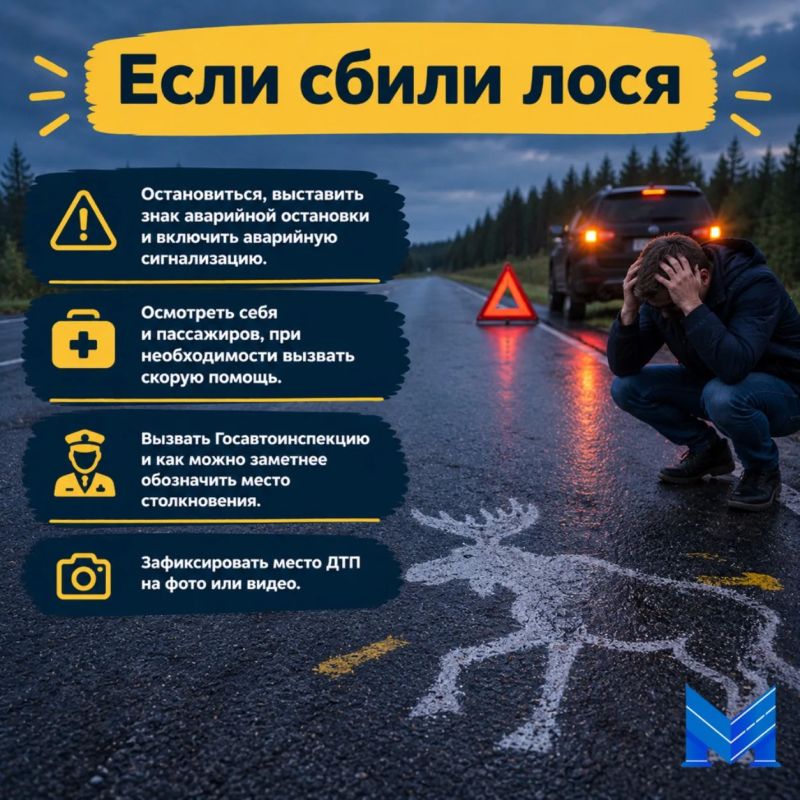 Внимание: на дорогах— лоси! Внимание: на дорогах— лоси!