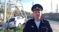 В Калуге водитель легковушки врезался в опору ЛЭП и погиб