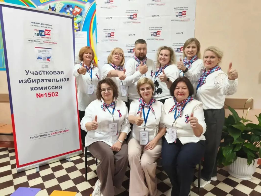Торжественное открытие избирательных участков! Торжественное открытие избирательных участков!