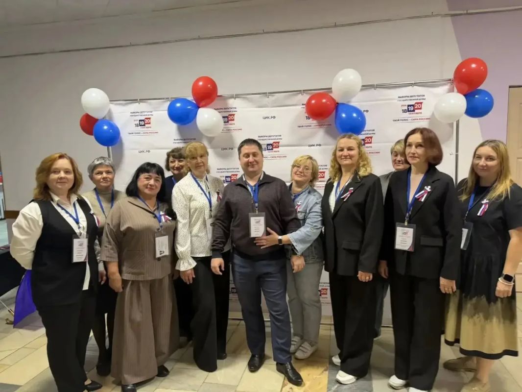 Торжественное открытие избирательных участков! Торжественное открытие избирательных участков!