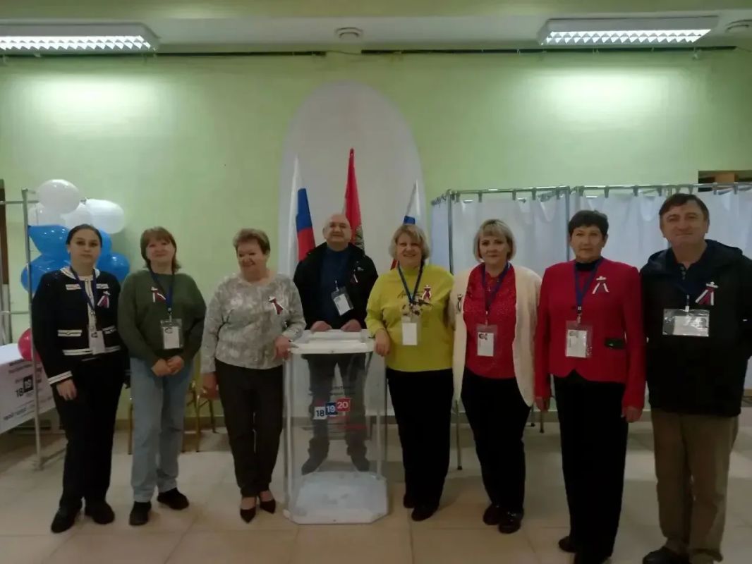 Торжественное открытие избирательных участков! Торжественное открытие избирательных участков!