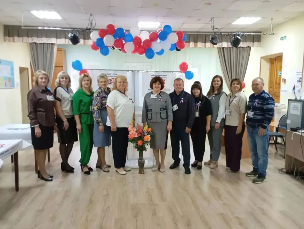 Торжественное открытие избирательных участков! Торжественное открытие избирательных участков!